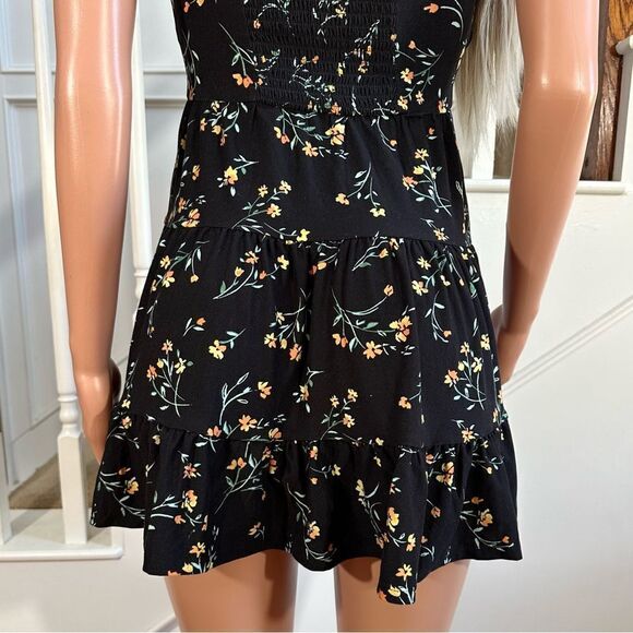 Black floral summer dress - Picture 9 of 10